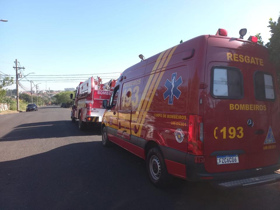 Foto 6 de 7 — Acidente com botijão de gás assusta moradores de Araraquara; vítima foi socorrida